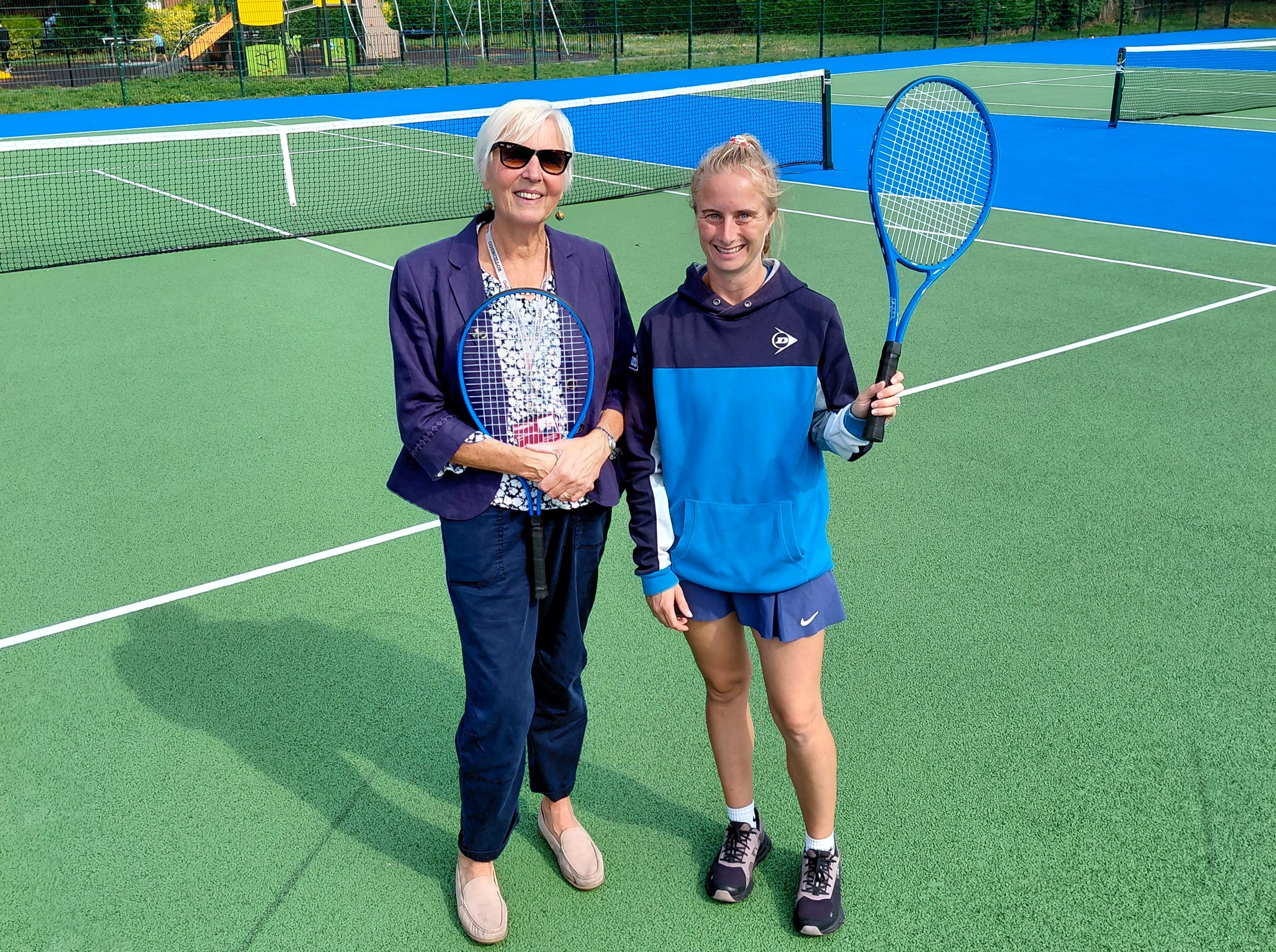 Conway Park tennis courts 2025